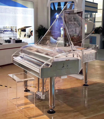 長江鋼琴搭載Pianoforce自動演奏系統(tǒng)驚艷亮相第十一屆中國-東北亞博覽會，引領樂器零售新潮流
